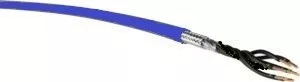 YSLCY-OZ EB 4x1 mm2 árnyékolt vezérlő kábel kék PVC 300/500V