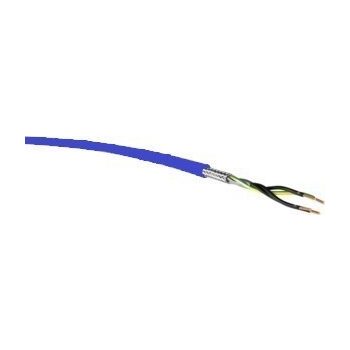 YSLCY-JZ EB 4x1,5 mm2 árnyékolt vezérlő kábel kék PVC 300/500V