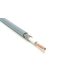LiYCY (árnyékolt elektronikai) 1x0,14 mm2 szürke sodrott réz PVC szigetelésű 350V kábel