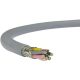 LiYCY (árnyékolt elektronikai) 5x1 mm2 szürke sodrott réz PVC szigetelésű 350V kábel