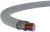 LiYCY 7x1,5 mm2 árnyékolt elektronikai kábel - szürke PVC 350V