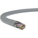 LiYCY (árnyékolt elektronikai) 14x0,14 mm2 szürke sodrott réz PVC szigetelésű 350V kábel