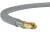LiYCY 2x2x0,75 mm2 árnyékolt elektronikai kábel - szürke PVC 350V