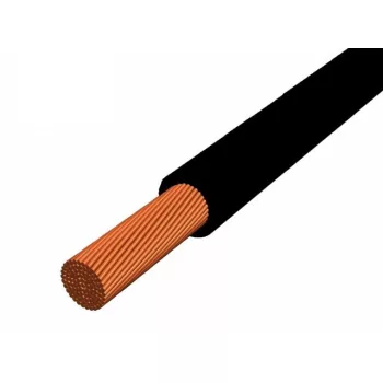 MKH (H07V-K) 1x25 mm2 vezeték - fekete PVC szigetelésű - 1 fm - 450/750V