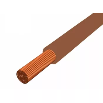 MKH (H07V-K) 1x1,5 mm2 vezeték - barna PVC szigetelésű - 100 fm - 450/750V