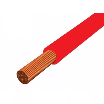 MKH (H07V-K) 1x25 mm2 vezeték - piros PVC szigetelésű - 100 fm - 450/750V