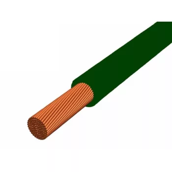 MKH (H07V-K) 1x4 mm2 vezeték - zöld PVC szigetelésű - 100 fm - 450/750V