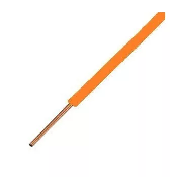MCS (H05V-U) 1x0,75 mm² narancs tömör réz vezeték 200 fm