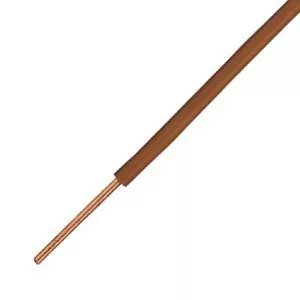 MCU (H07V-U) 1x10 mm² barna tömör réz PVC szigetelésű vezeték – 450/750V