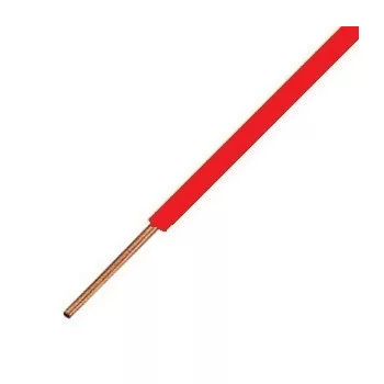 MCS (H05V-U) 1x0,75 mm² piros tömör réz vezeték 200 fm