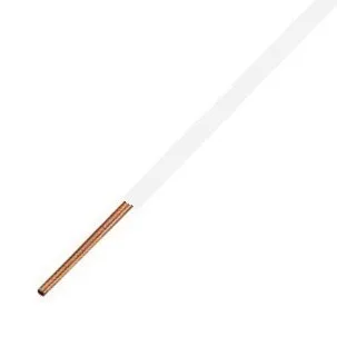 MCU (H07V-U) 1x1,5 mm² fehér tömör réz PVC szigetelésű vezeték – 450/750V