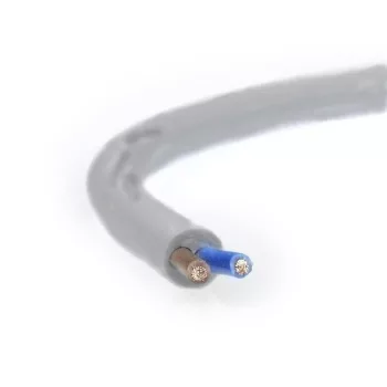 MT H03VV-F 2x1 mm² szürke PVC kábel – sodrott réz vezeték 300/300V