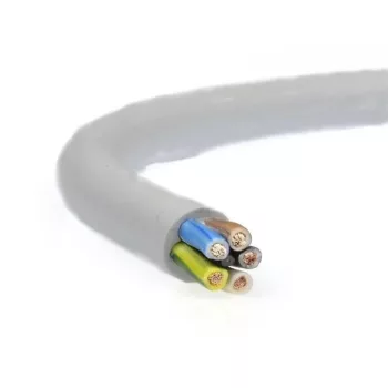 MT H03VV-F 5x0,75 mm² szürke PVC kábel – sodrott réz vezeték 300/300V
