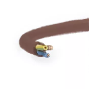 MT H05VV-F 2x1 mm² barna PVC kábel – sodrott réz vezeték 300/500V