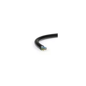 MT H05VV-F 3x0,75 mm² fekete PVC kábel – sodrott réz vezeték 300/500V