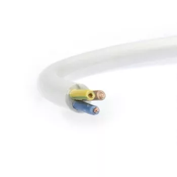 MT H05VV-F 3x2,5 mm² fehér PVC kábel 10m – sodrott réz vezeték 300/500V