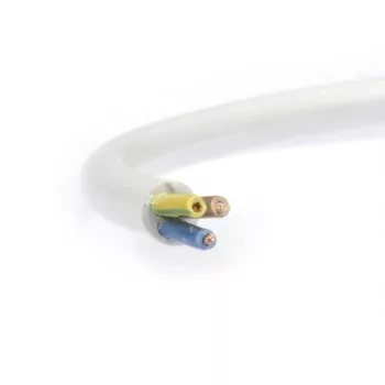 MT H05VV-F 3x10 mm² fehér kábel méretre vágva 51 m-től – sodrott réz, PVC, 300/500V