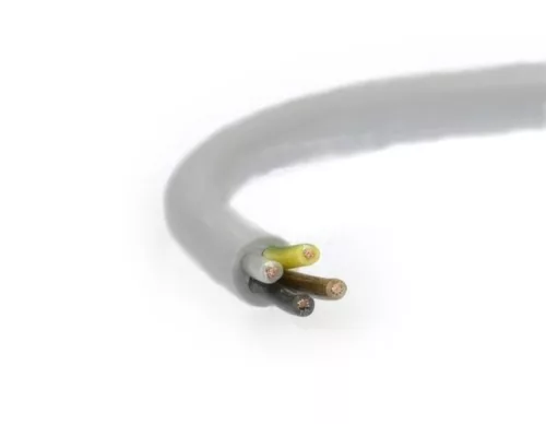 MT H05VV-F 4x1 mm² szürke PVC kábel – sodrott réz vezeték 300/500V