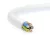 MT H05VV-F 5x6 mm² fehér PVC kábel 1m – sodrott réz vezeték 300/500V