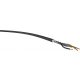 H05RR-F (GT gumikábel) 5x1,5 mm2 fekete, sodrott, réz, extrudált EI 4 típusú (EPR)gumi-anyagkeverék szigetelésű, 300/500V-os kábel