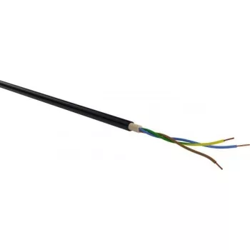 NYY-J (E-YY-J) 3x240 mm2 + 1x120 mm2 fekete sodrott réz PVC szigetelésű 0,6/1Kv erőátviteli földkábel