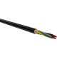 Erőátviteli / földkábel (NYY-J / E-YY-J) 4x6 mm2, fekete, tömör, réz, PVC szigetelésű, 0,6/1Kv-os kábel