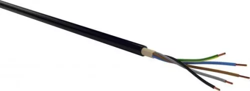 NYY-J (E-YY-J) 5x150 mm2 fekete sodrott réz PVC szigetelésű 0,6/1Kv erőátviteli földkábel
