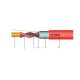 FB-Y(St)Y tűzjelző kábel 1X2X0,75 mm2 300V (100m) PIROS