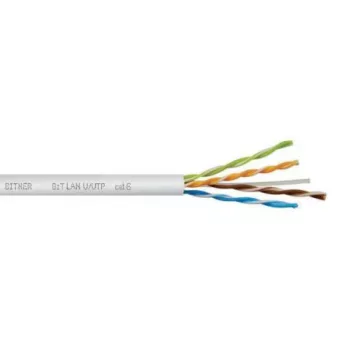   UTP Cat6 fali kábel Bitner 305m/box szürke - 4X2X AWG23/1 PVC 250 MHz ( U/UTP - árnyékolatlan )