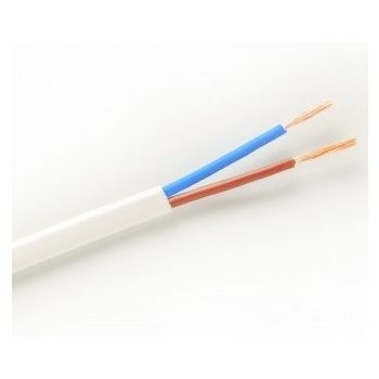 MTL (H03VVH2-F) 2x0,75 mm² fehér sodrott réz kábel 100 fm