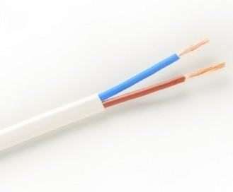 MTL (H03VVH2-F) 2x0,75 mm² fehér sodrott réz kábel 100 fm