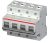 ABB S804B-B80 kismegszakító 4P, 80A, B karakterisztika, 16kA (ABB 2CCS814001R0805, S804BB80)