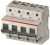 ABB S804S-D40 kismegszakító 4P, 40A, D karakterisztika, 50kA (ABB 2CCS864001R0401, S804SD40)