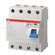 ABB F204 AC-100/0.1 áram-védőkapcsoló (Fi-relé), AC osztály, 4P, 100A, 100 mA (ABB 2CSF204001R2900)