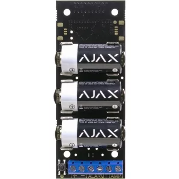   AJAX 10306.18.NC1 Transmitter Vezeték nélküli bemeneti modul Univerzális eszközökhöz (Optex BX80R, AMC Soutdoor BC ...) AJAX rendszerintegrációhoz