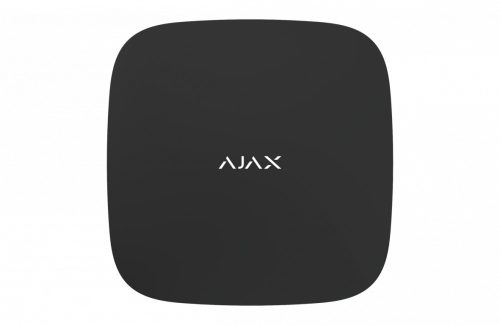 AJAX 20276.40.BL1 HUB 2 PLUS Vezeték nélküli riasztóközpont fekete – 4 csatorna, LTE támogatás, 200 vezeték nélküli eszköz, MotionCam fogadása