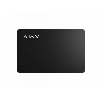   AJAX 23945.89.BL Pass Titkosított érintés nélküli kártya a Keypad Plus-hoz (3db/csomag) fekete