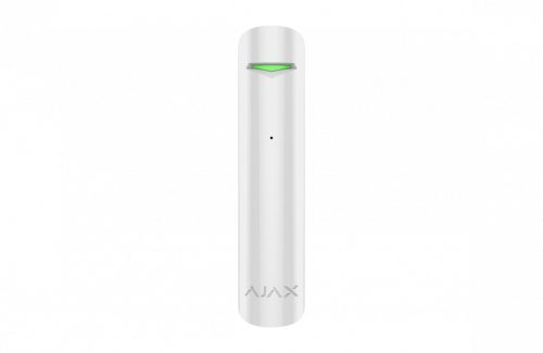 AJAX 5288.05.WH1 GlassProtect Vezeték nélküli üvegtörésérzékelő 9m hatótáv fehér