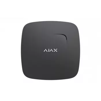   AJAX 8188.10.BL1 FireProtect Vezeték nélküli füst-, fix és hősebesség érzékelő beépített hangjelzővel 85dB@1m fekete