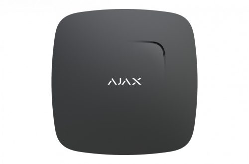 AJAX 8188.10.BL1 FireProtect Vezeték nélküli füst-, fix és hősebesség érzékelő beépített hangjelzővel 85dB@1m fekete