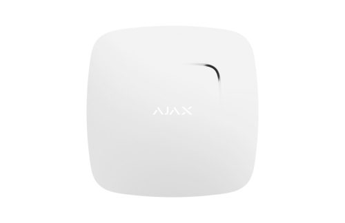 AJAX 8219.16.WH1 FireProtect Plus Vezeték nélküli füst-, CO, fix és hősebesség érzékelő beépített hangjelzővel 85dB@1m fehér