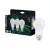 Bellalux LED izzó, classic forma, matt búra, E27 foglalat, 8W, 4000K, 806lm, semleges fehér, 3db