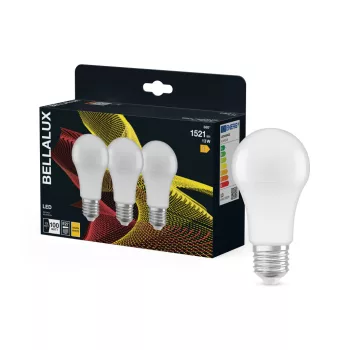 Bellalux LED izzó, körte forma, matt plasztik, E27 foglalat, 13W, 2700K, 1521lm, Classic