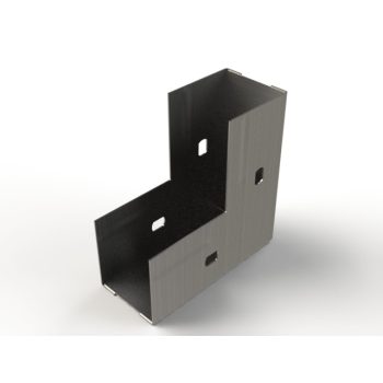   Basor ( 2/3236 ) fém kábeltálcához emelkedő idom CCER 50X50 ( FS / GS ) szalaghorganyzott acél ( BASORTRAY ) Basor 203236