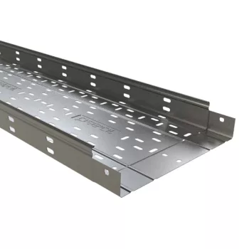   Basor ( 2/4317 ) perforált fém kábeltálca ERE H60 300X60X3000 mm (SZ x M x H) I304 rozsdamentes acél (INOX I304) ( BASORTRAY ) Basor 204317
