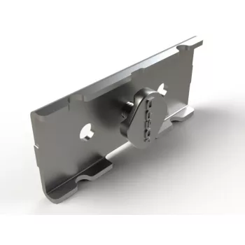   Basor ( 2/4919 ) hálós kábeltálcához összeszerelő szett CULA 65/105 EZ galvanikus / elektrolitikus cinkezett ( BASORFIL ) Basor 204919