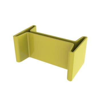   Basor ( 2/6947 ) profilsínhez (I8) végelzáró elem TFI8 PVCM1 PVC ( BASORSUPPORT ) Basor 206947