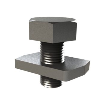   Basor ( 2/7074 ) csavarszett 100 db CT4-100 M10X20 EZ galvanikus / elektrolitikus cinkezett ( BASORSUPPORT ) Basor 207074