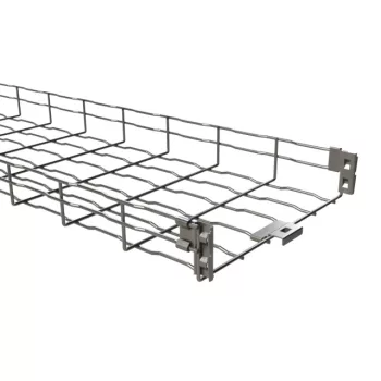   Basor ( 2/7250 ) hálós kábeltálca BF2R H65 200x65x3000 mm (SZ x M x H) EZ galvanikus / elektrolitikus cinkezett ( BASORFIL ) Basor 207250
