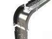 Basor ( 2/7514 ) fém kábeltálcához bukó idom CXERC 400X60 I304 rozsdamentes acél (INOX I304) ( BASORTRAY ) Basor 207514